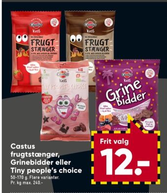 Tiny peoples choice frugtsnack