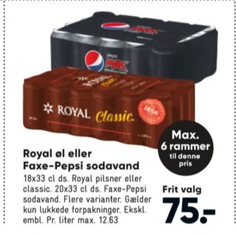 Bilka Classic øl tilbud