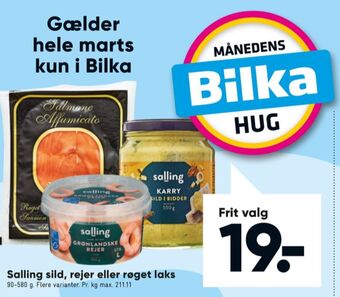 Bilka Salling rejer tilbud