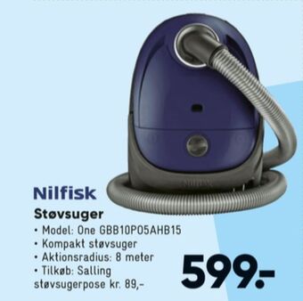 Bilka Nilfisk støvsuger tilbud