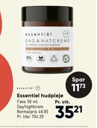 Bilka Essentiél creme tilbud