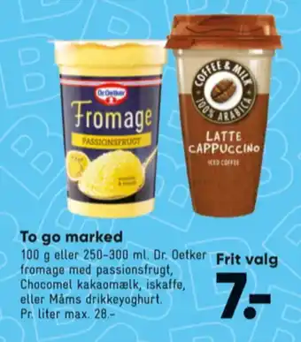 Bilka Dr oetker fromage tilbud