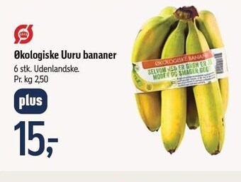 Føtex Økologiske uuru bananer tilbud