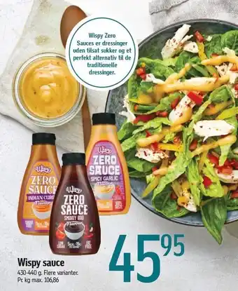 Wispy sauce