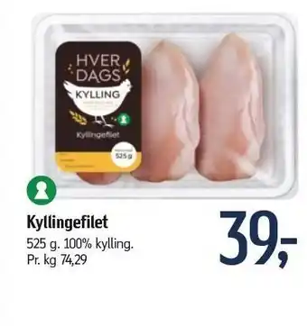 Hverdags kylling kyllingefilet