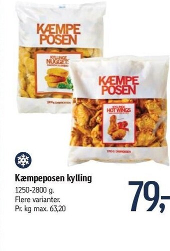 Føtex Kæmpeposen kylling tilbud
