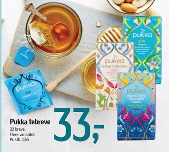 Føtex Pukka tebreve tilbud