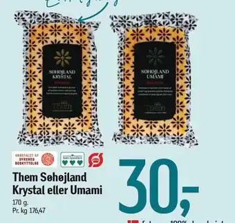 Them søhøjland krystal eller umami