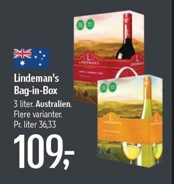 Føtex Lindeman's bag-in-box tilbud