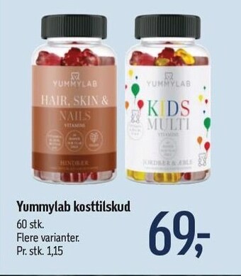 Føtex Yummylab kosttilskud tilbud