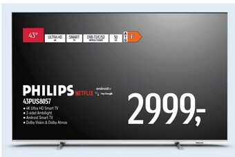 Føtex Philips 43pus8057 tilbud
