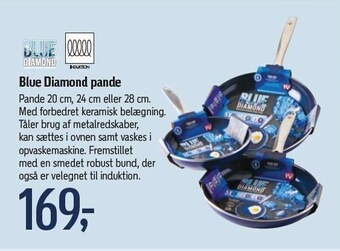 Føtex Blue diamond pande tilbud