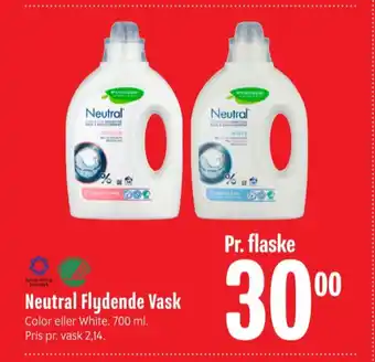 Min Købmand Neutral vaskemiddel-flydende tilbud