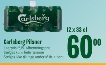 Min Købmand Pilsner øl tilbud