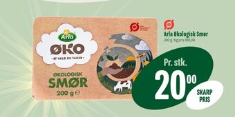 Min Købmand Arla smør øko tilbud
