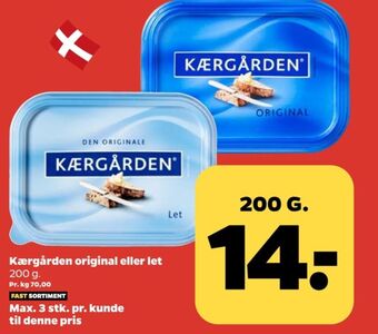 Netto Kærgården smørbar let tilbud