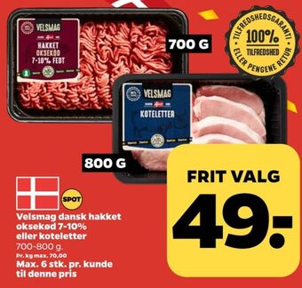 Netto Velsmag hakket oksekød tilbud