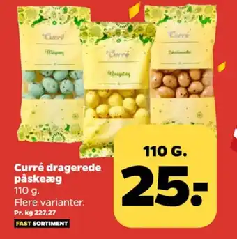 Netto Curré dragee lakridsmandler tilbud