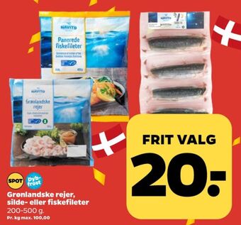 Netto Navito fiskefileter tilbud