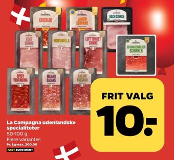 Netto La campagna chorizo tilbud