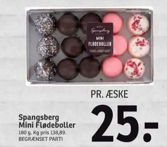 SPAR Spangsberg flødeboller mini tilbud