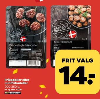 Netto Den gode frikadelle frikadeller tilbud