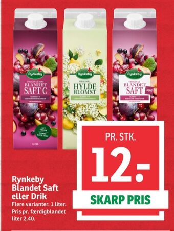 SPAR Blandet saft c konc. frugtsaft tilbud