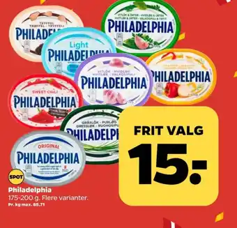 Philadelphia flødeost trøffel