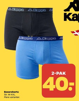 Netto Kappa boxershorts tilbud