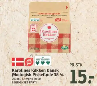 SPAR Karolines piskefløde tilbud