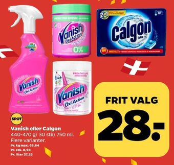 Netto Vanish pletfjerner tilbud