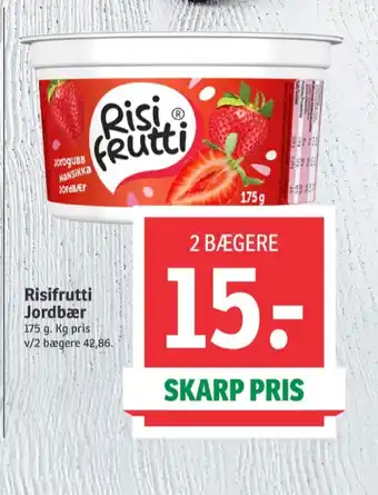 Risifrutti risdessert jordbær