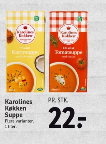 SPAR Karolines karrysuppe tilbud