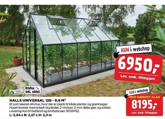 jem & fix Halls universal 128 - 9,9 m2 tilbud