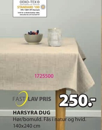 JYSK Harsyra Dug tilbud