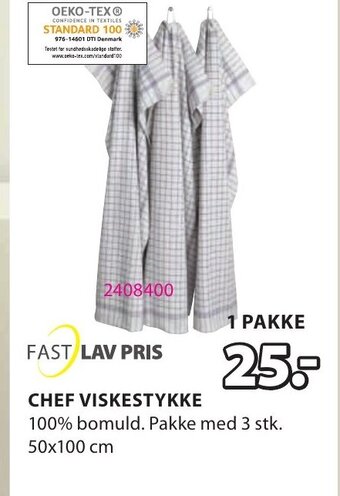 JYSK Chef Viskestykke tilbud
