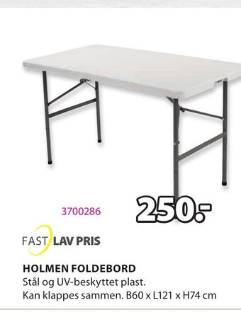 Holmen Foldebord