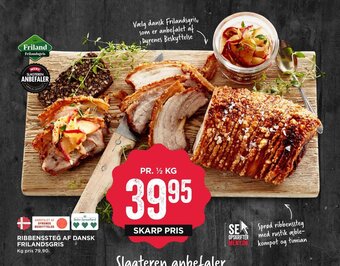 MENY Ribbenssteg Af Dansk Frilandsgris tilbud