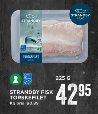 MENY Strandby Fisk Torskeflet tilbud