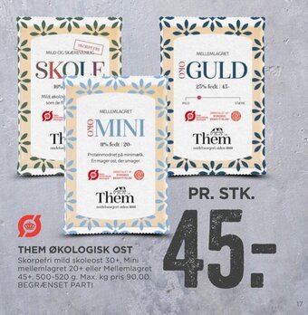 Them Økologisk Ost