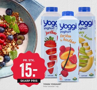 MENY Yoggi Yoghurt tilbud