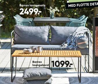 Bilka Barrax loungesofa tilbud