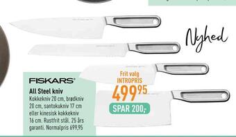 Imerco All steel kniv tilbud