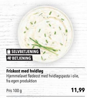 Friskost med hvidløg