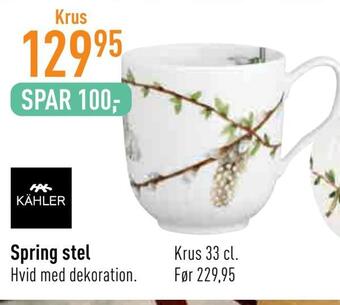 Imerco Spring stel tilbud