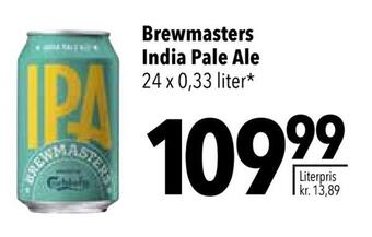 Citti Brewmasters india pale ale tilbud
