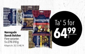 Citti Nørregade dansk bolcher tilbud