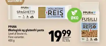 Citti Ppura økologisk og glutenfri pasta tilbud