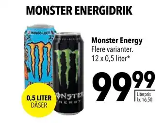 Citti Monster energidrik tilbud