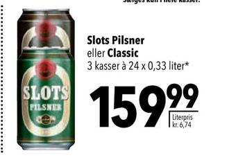 Citti Slots pilsner eller classic tilbud